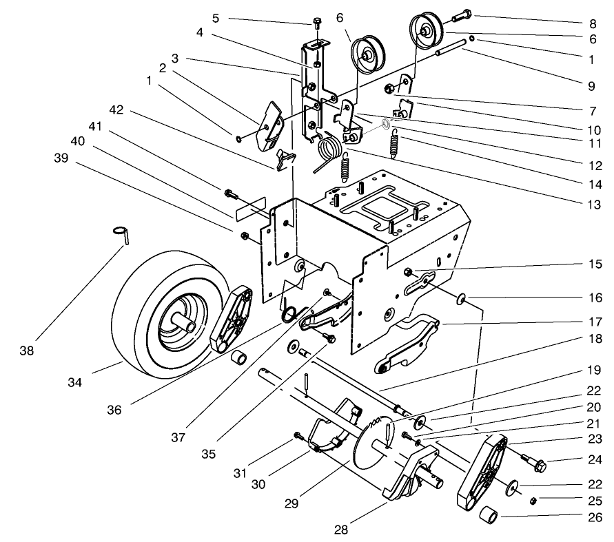 Traction Drive Assembly