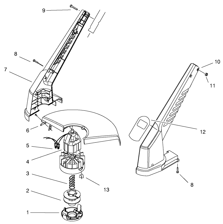Motor & Housing Assembly