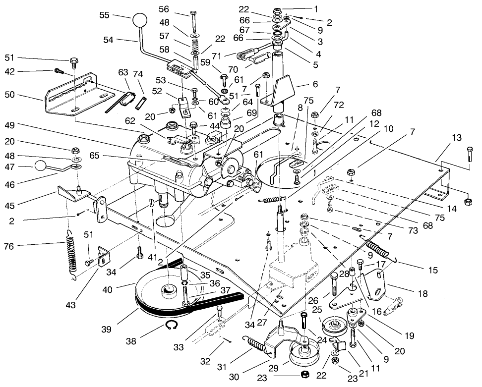 Transmission & Linkage Assembly