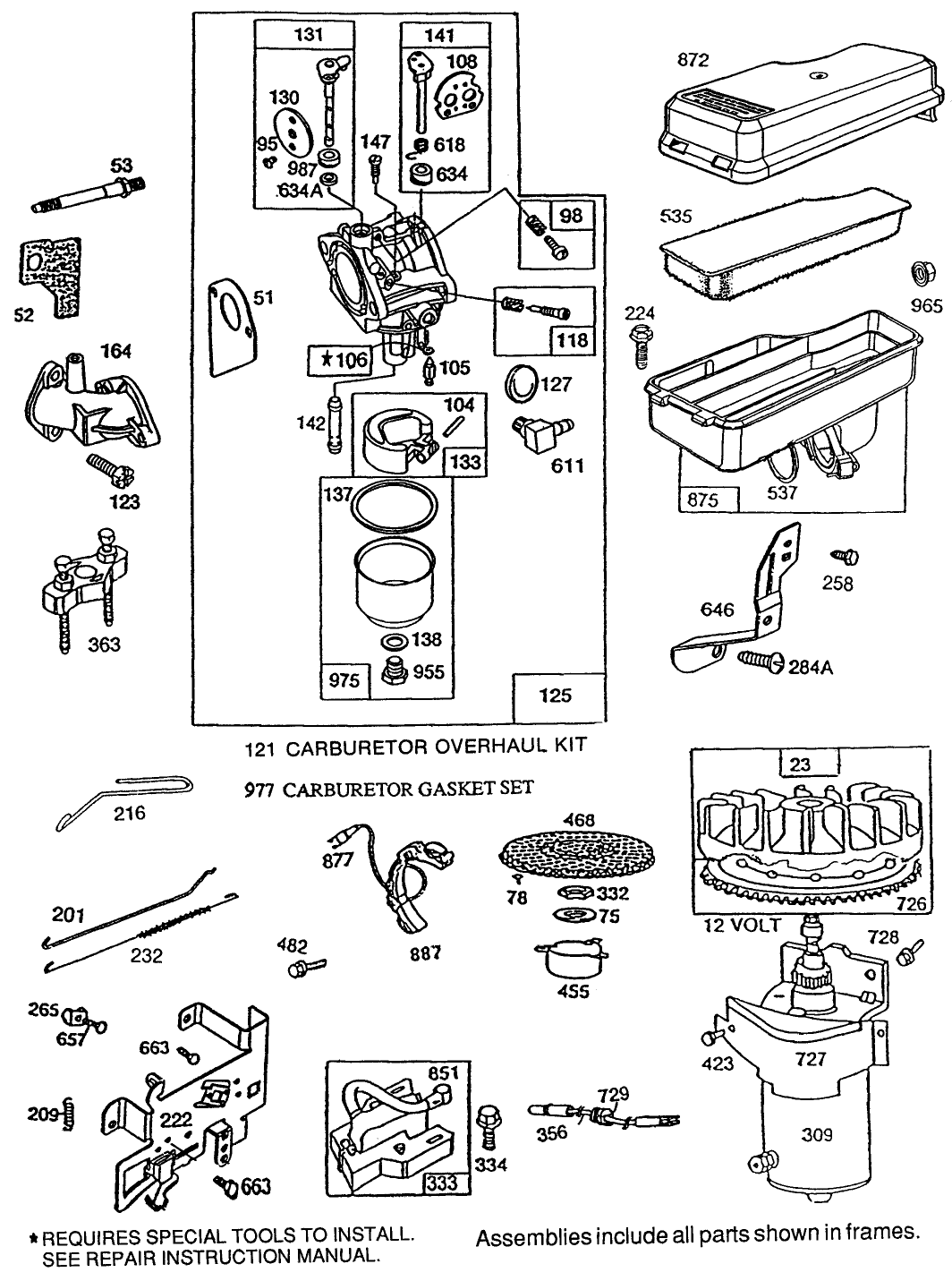 Briggs & Stratton No. 19707-0121-01