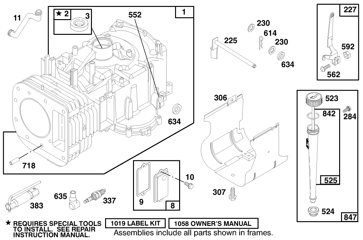 Engine Briggs & Stratton Model 28n777-0174-01