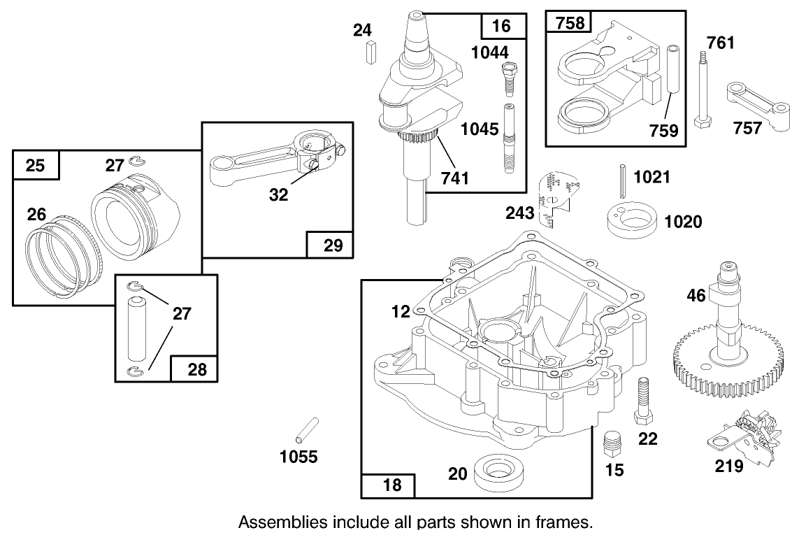 Engine Briggs & Stratton Model 28n777-0174-01
