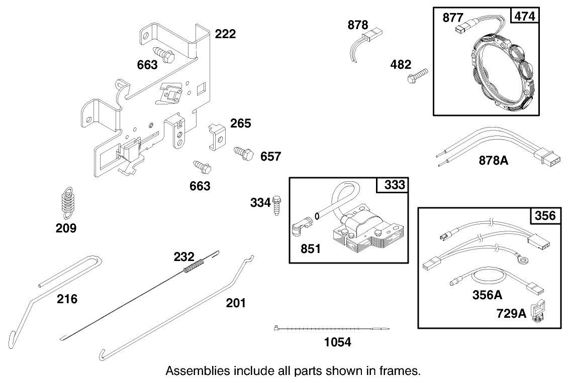 Engine Briggs & Stratton Model 28n777-0174-01
