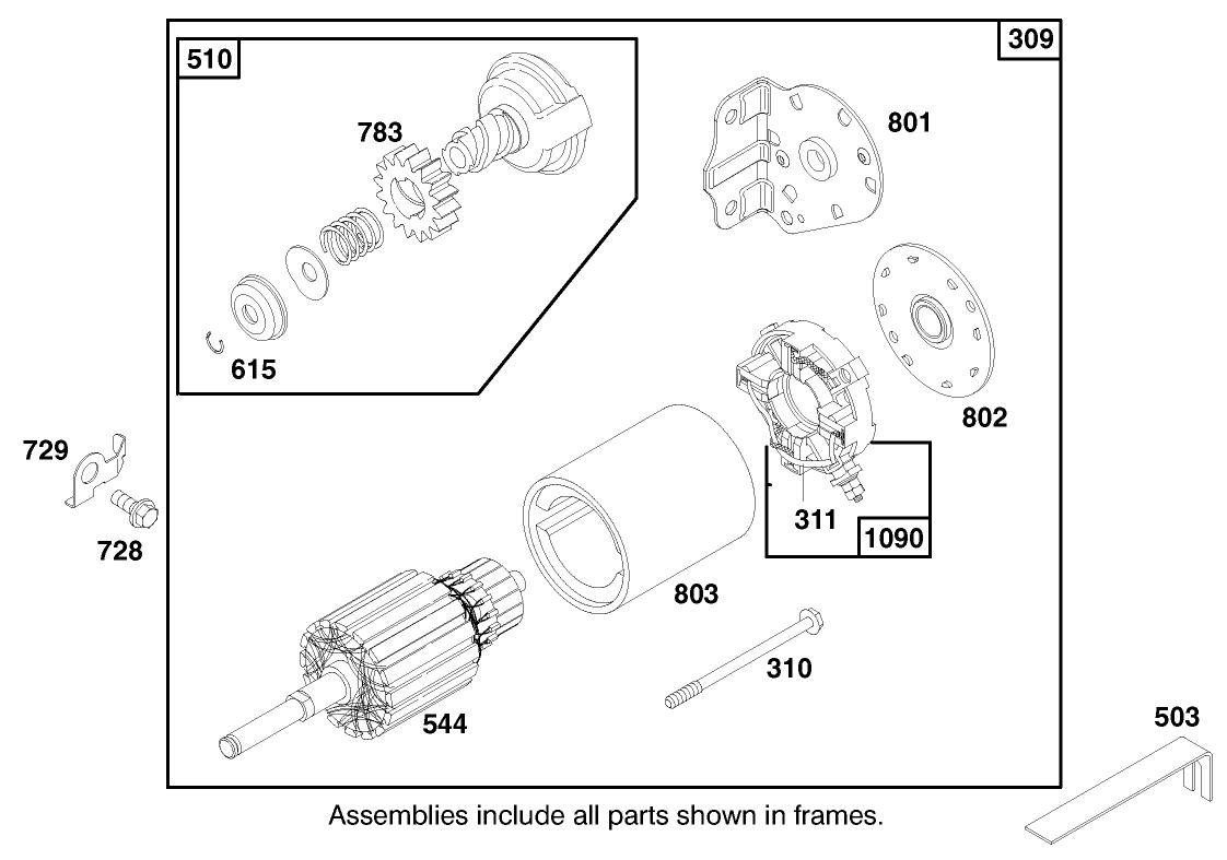 Engine Briggs & Stratton Model 28n777-0174-01