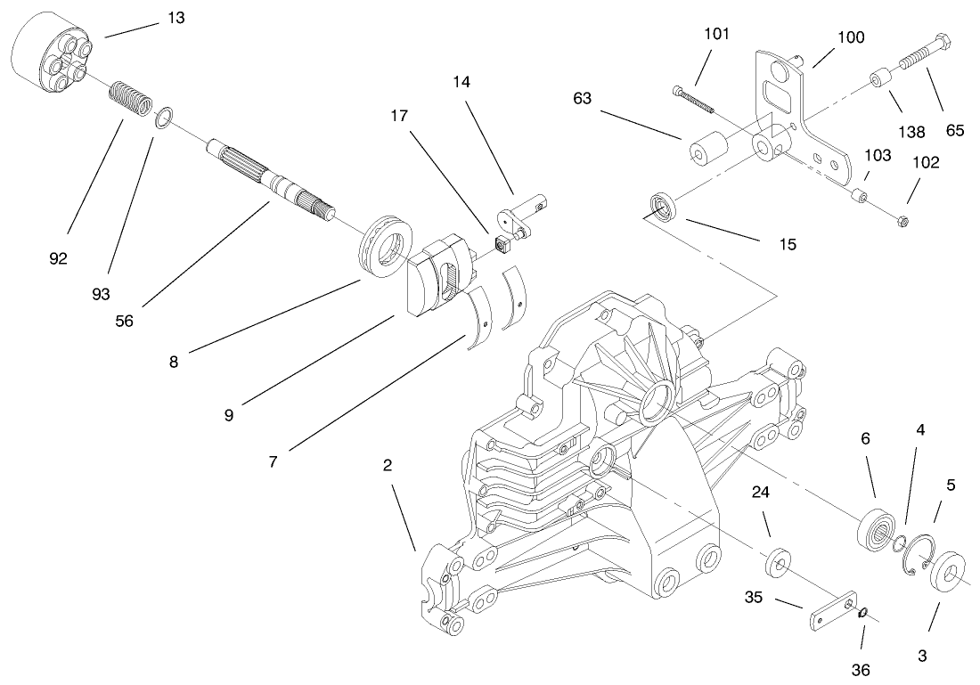 Hydro Transaxle Assembly