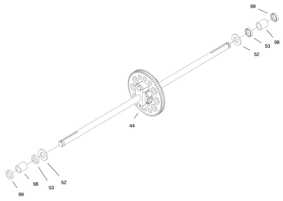 Hydro Transaxle Assembly (continued)