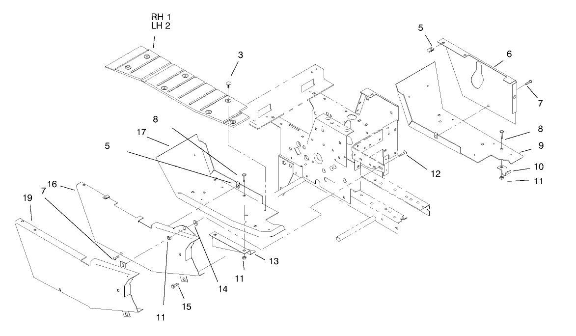 Footrest & Hoodstand Side Covers