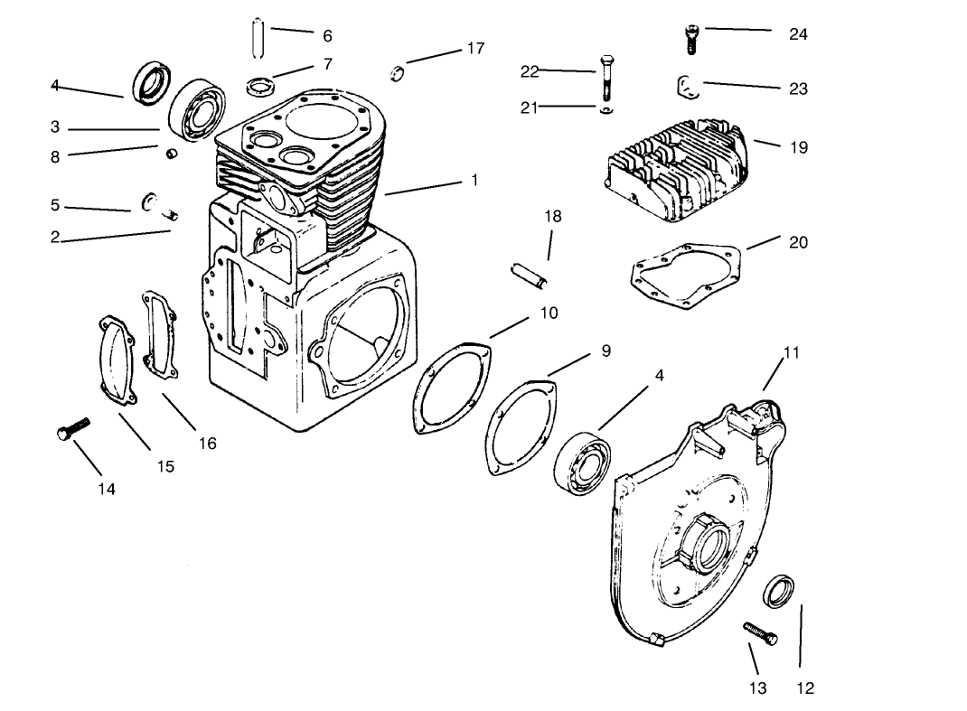 Crankcase And Cylinder Head