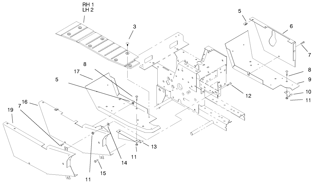 Footrest & Hoodstand Side Covers