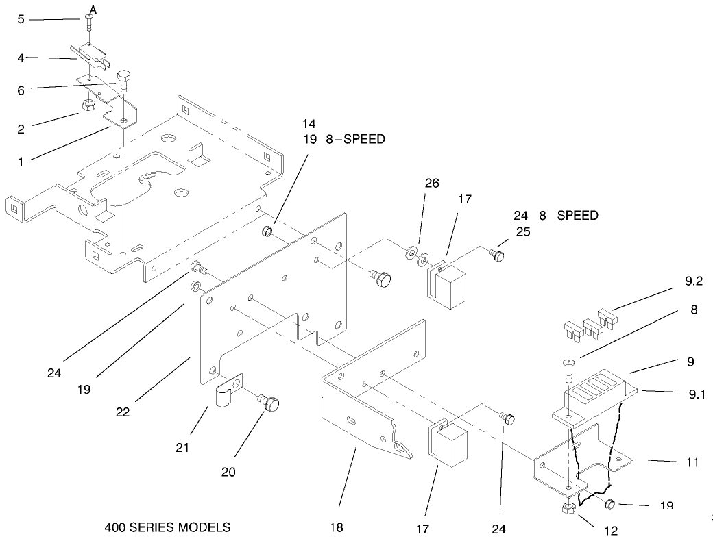 Hoodstand Electrical Housing & Wire Harness