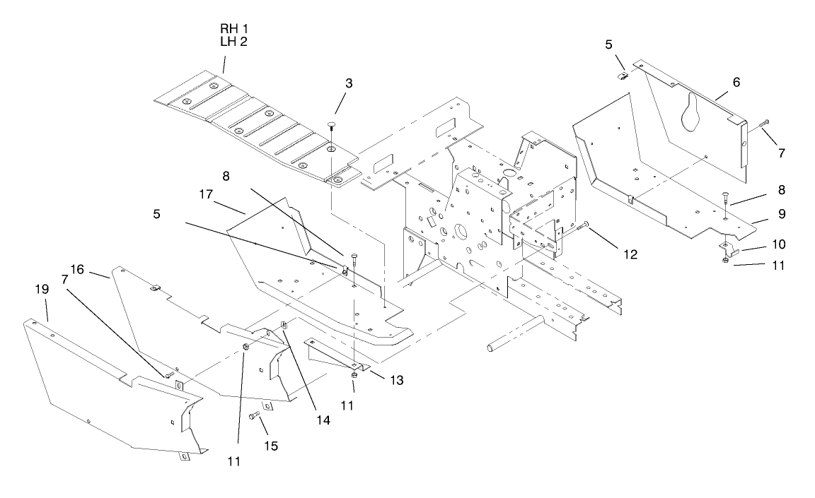 Footrest & Hoodstand Side Covers