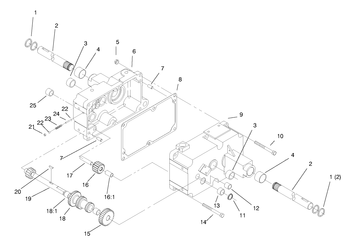 Transmission 8-Speed 8 Pinion