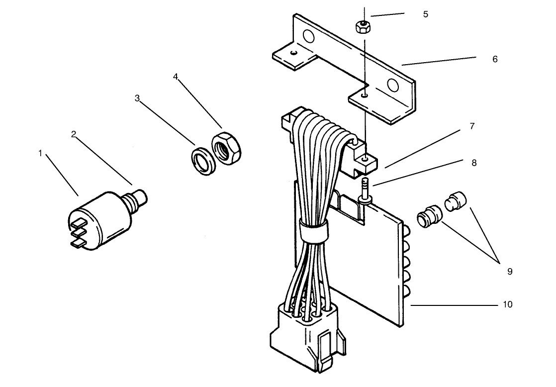Pc Board & Test Switch
