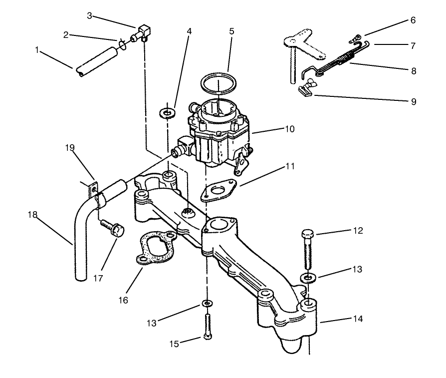 Intake Manifold & Carburetor