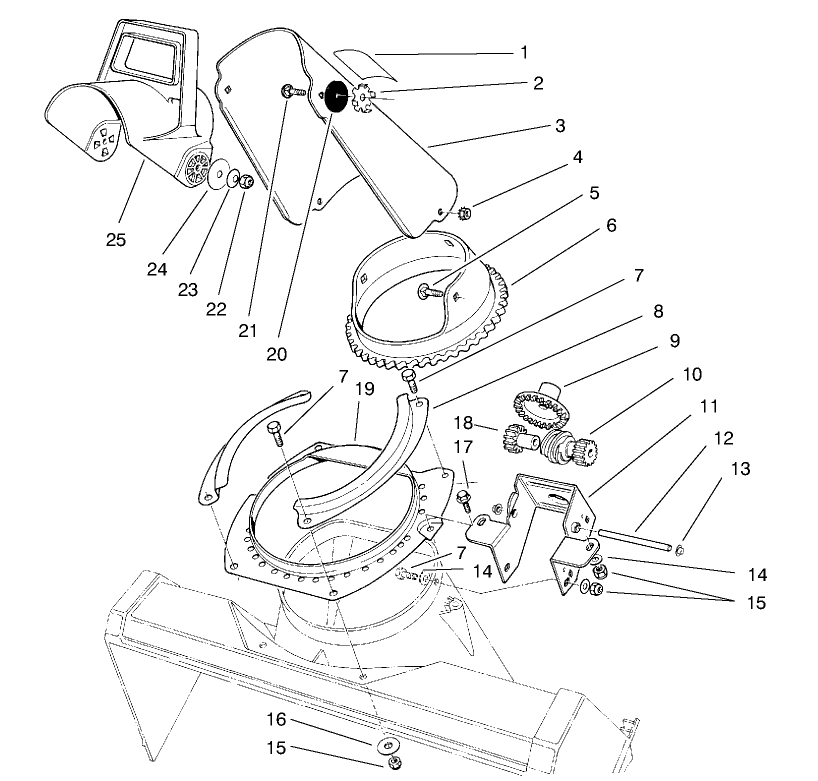 Discharge Chute Assembly