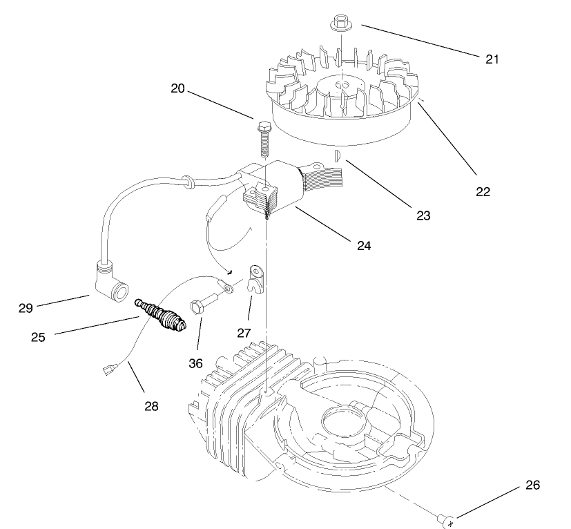 Engine Assembly (continued) Model No. 47pt6-4