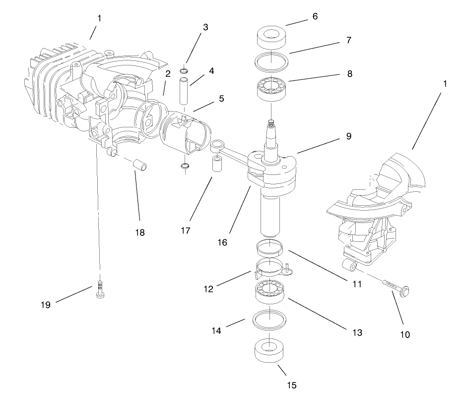 Engine Assembly Model No. 47pt6-5