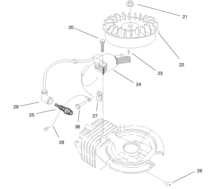 Engine Assembly (continued) Model No. 47pt6-5