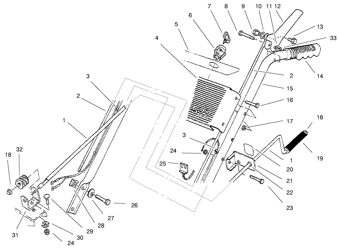Handle Assembly Left Side