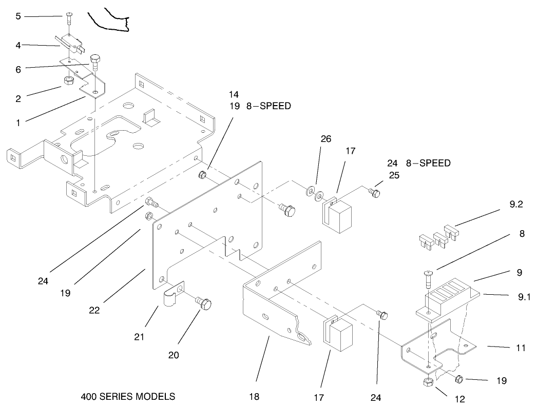 Hoodstand Electrical Housing & Wire Harness