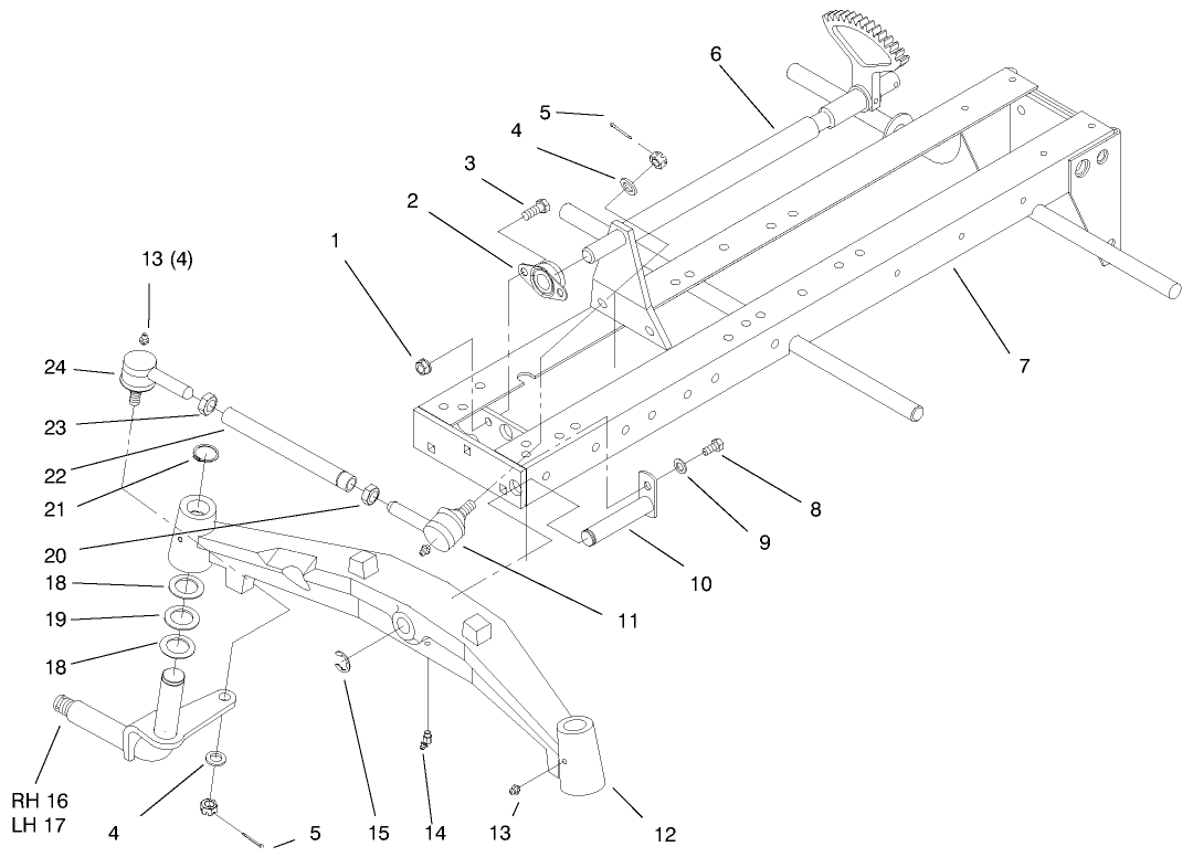 Frame Front Axle