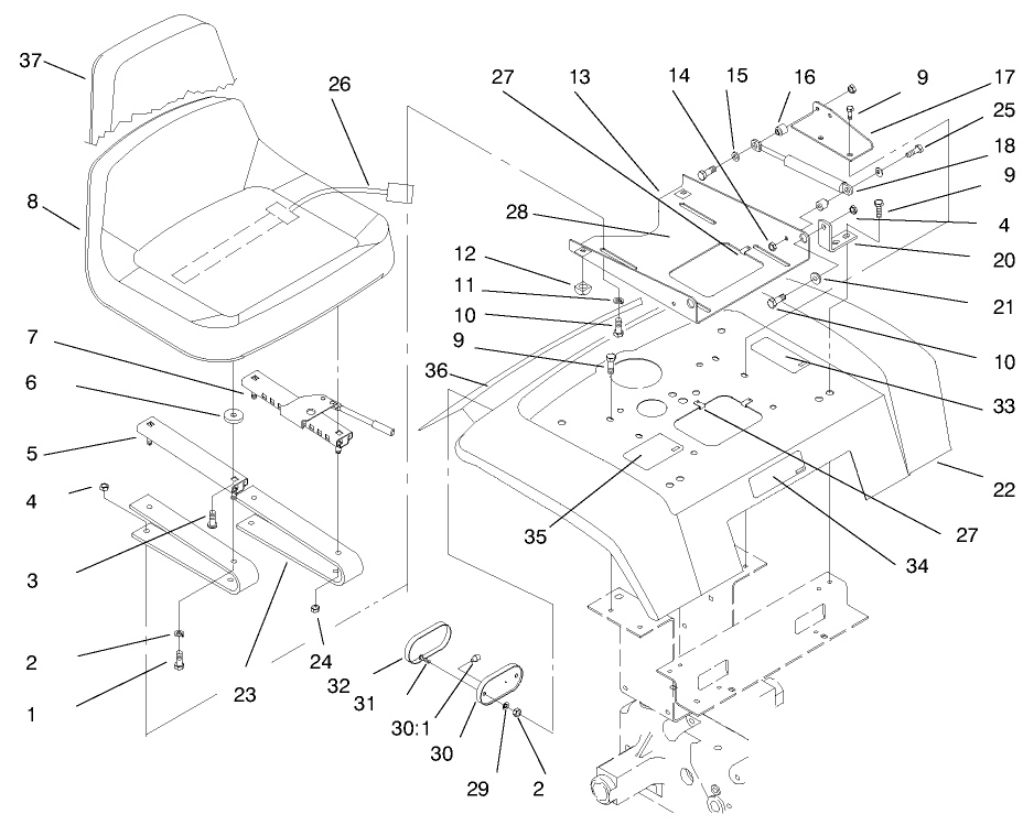 Fender, Seat & Tail Lights