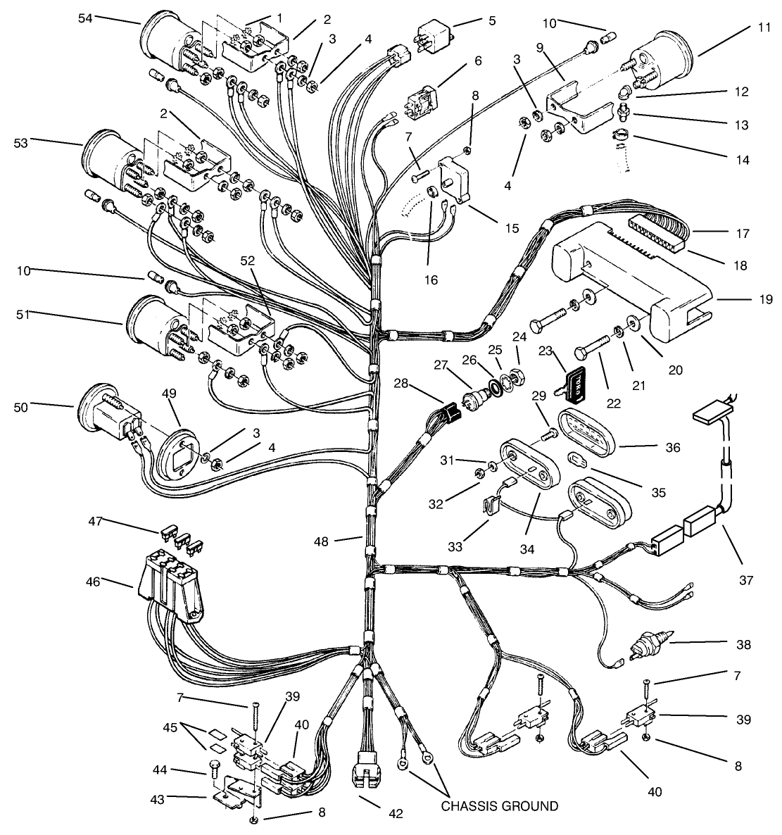 520-Wire Harness Attachment & Components