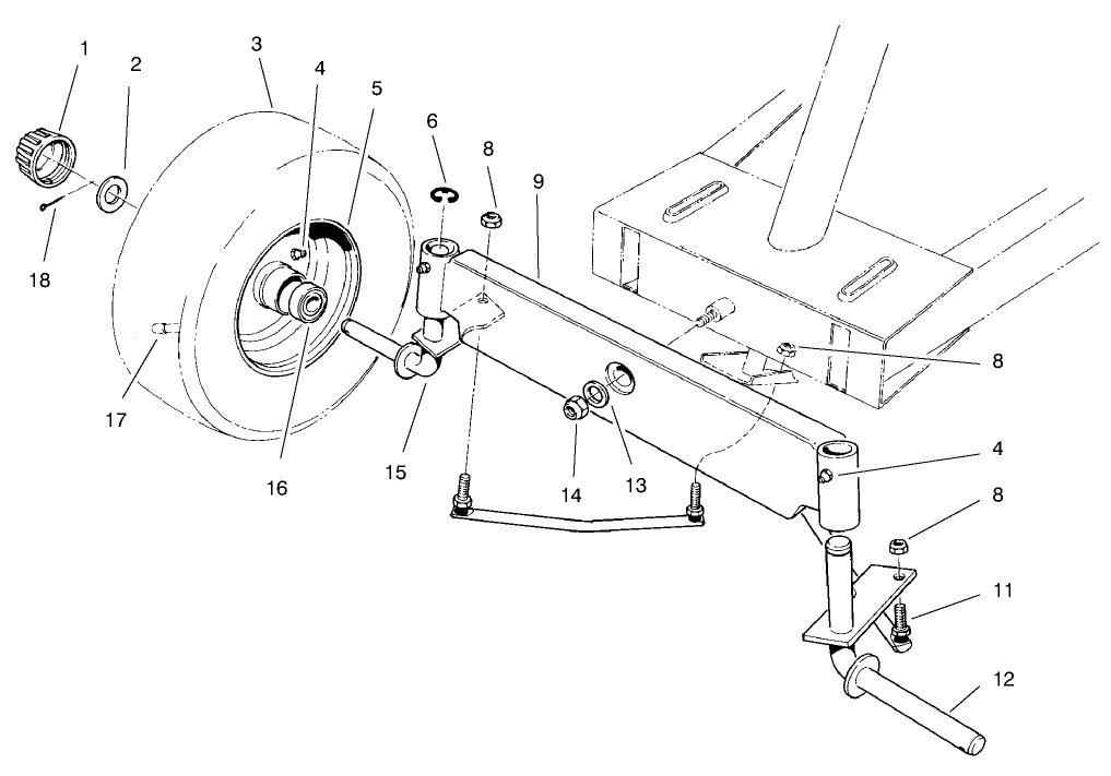Front Axle Assembly