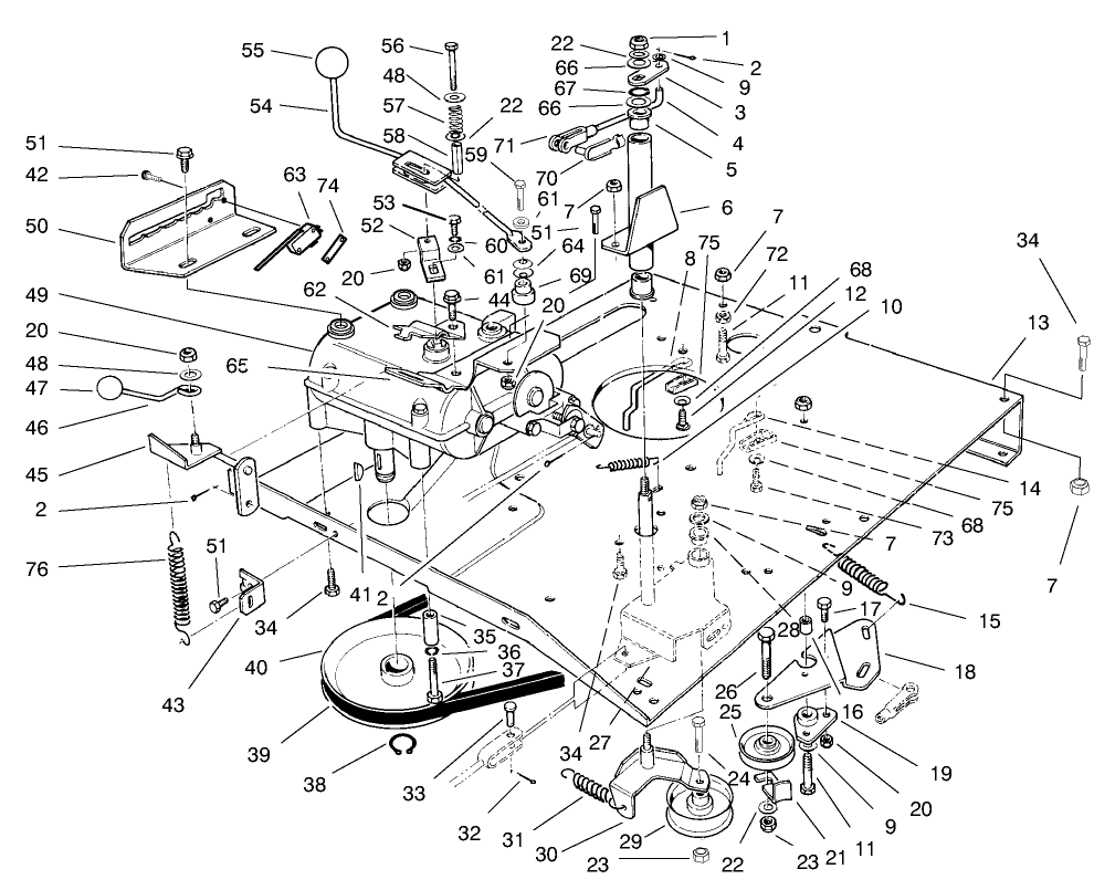 Transmission & Linkage Assembly