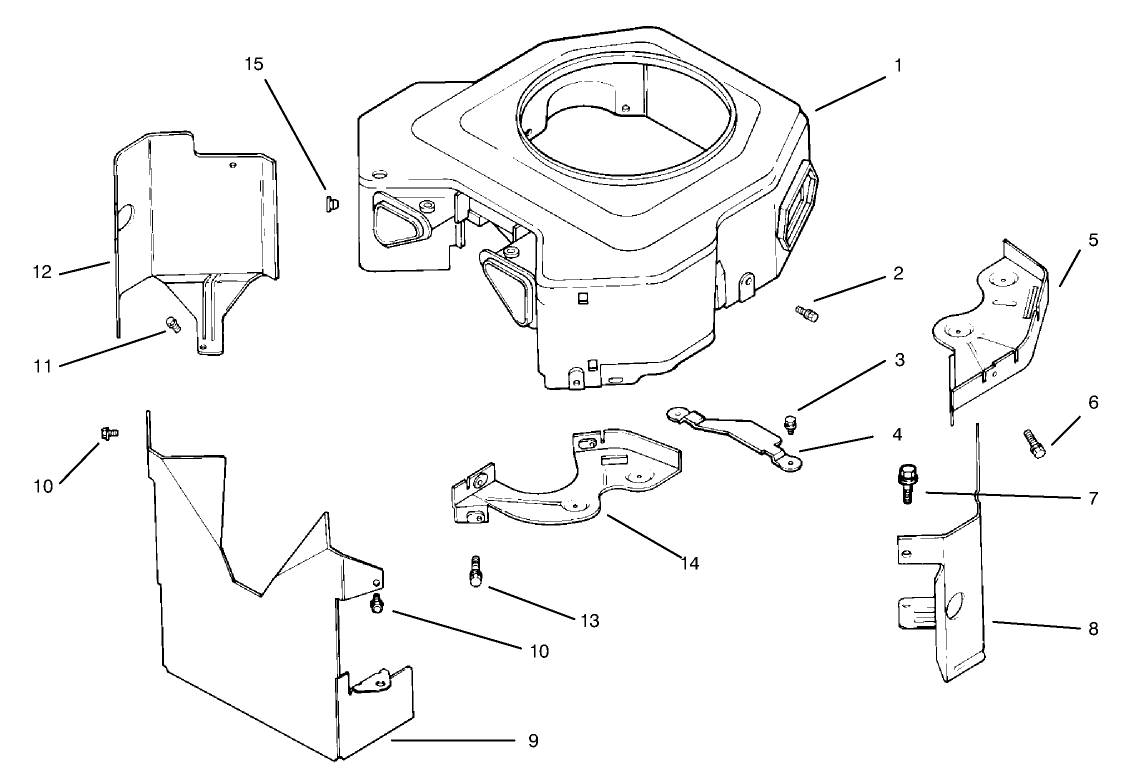 Blower Housing & Baffles