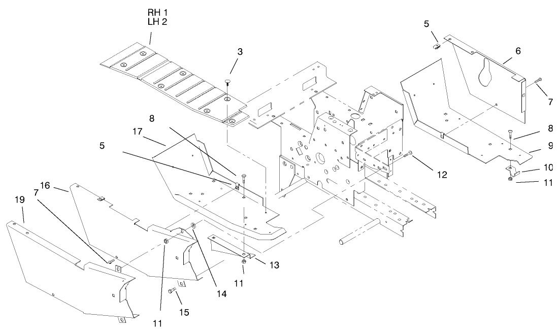 Footrest & Hoodstand Side Covers