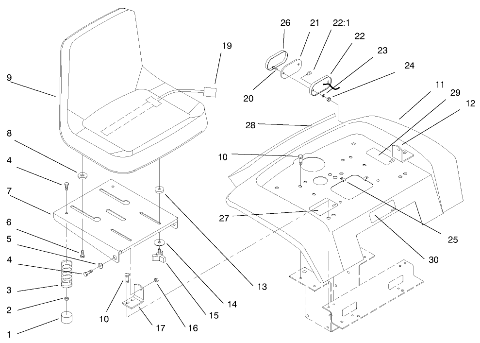 Fender, Seat & Tail Lights