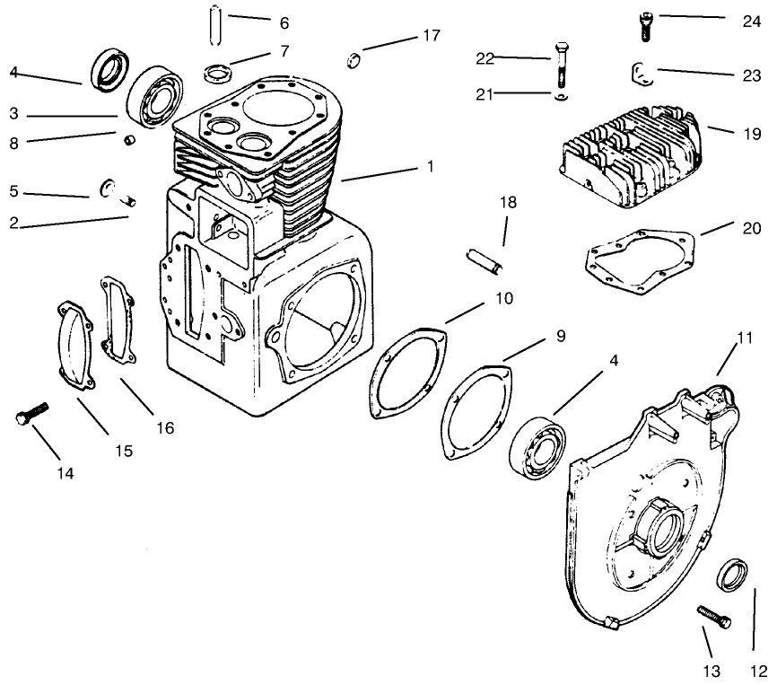 Crankcase And Cylinder Head