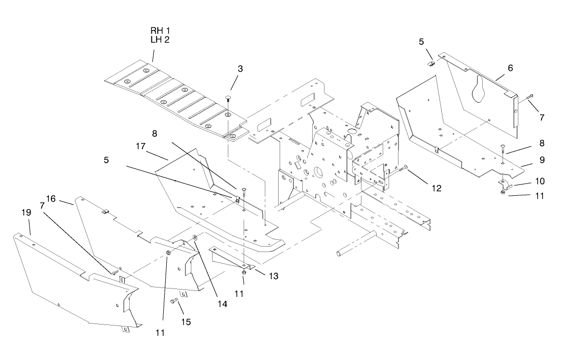 Footrest & Hoodstand Side Covers
