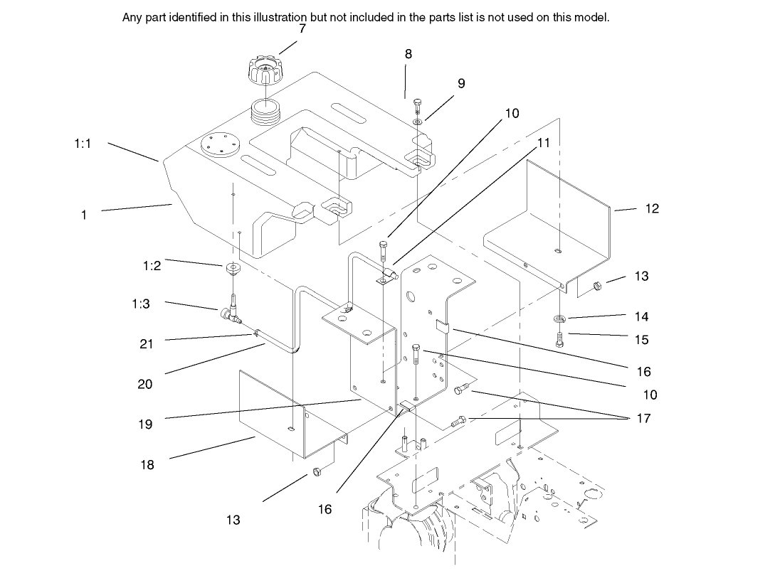 Fuel Tank & Hydro Fan Control Assembly