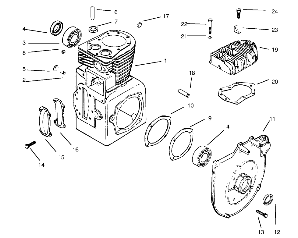 Crankcase And Cylinder Head