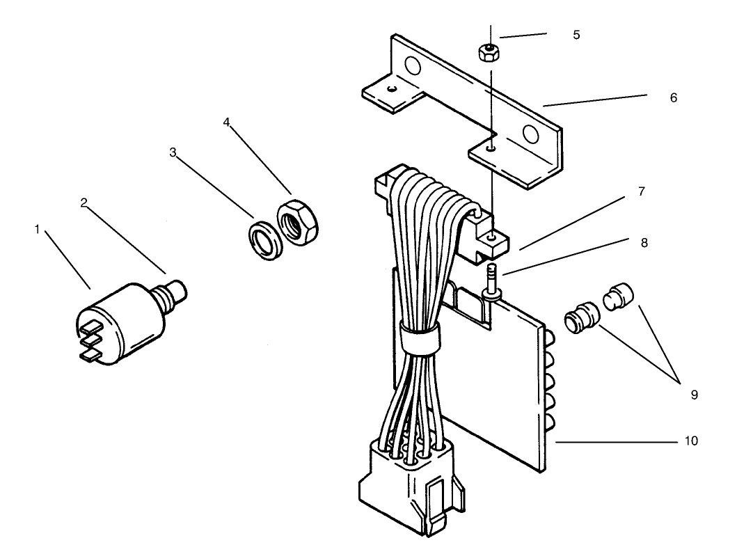 Pc Board An Wire Harness