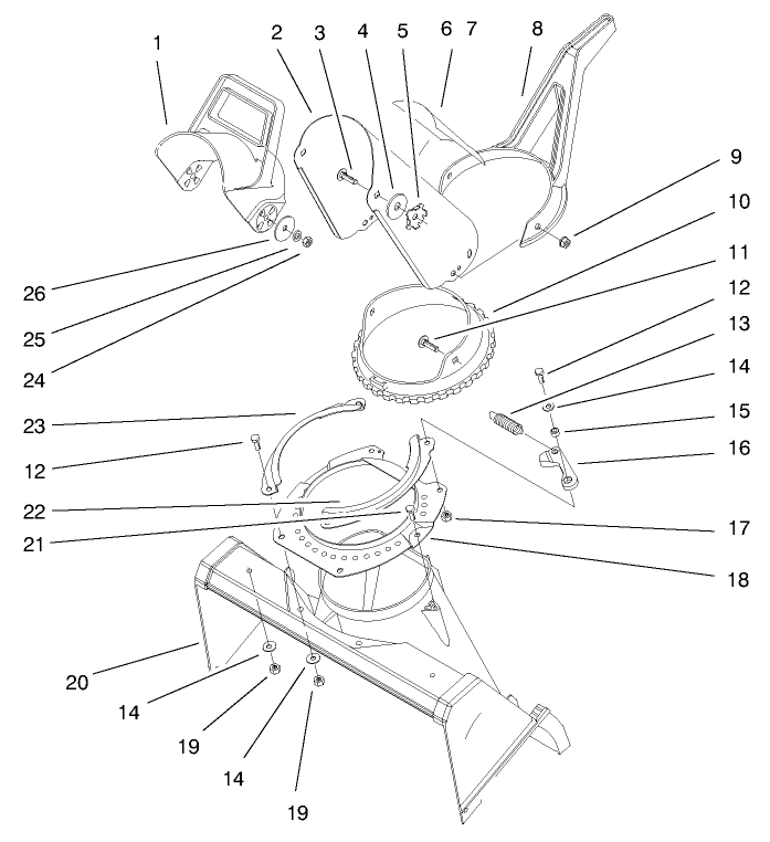 Discharge Chute Assembly