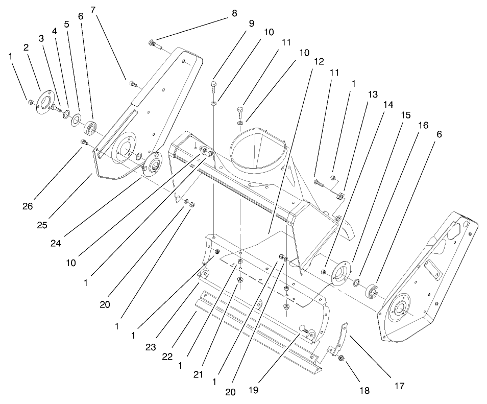 Side Plate & Scraper Assembly
