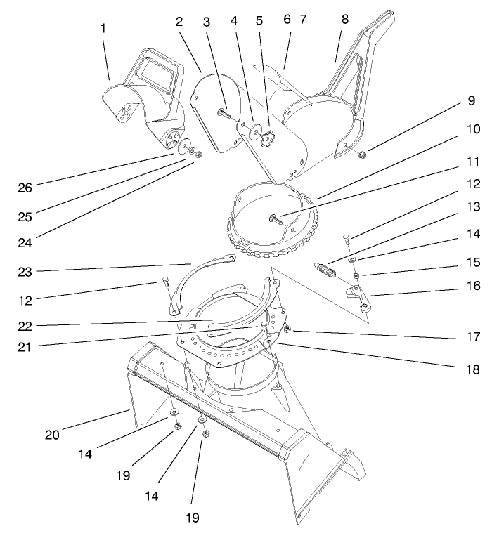 Discharge Chute Assembly