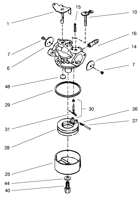 Carburetor Assembly No. 632751