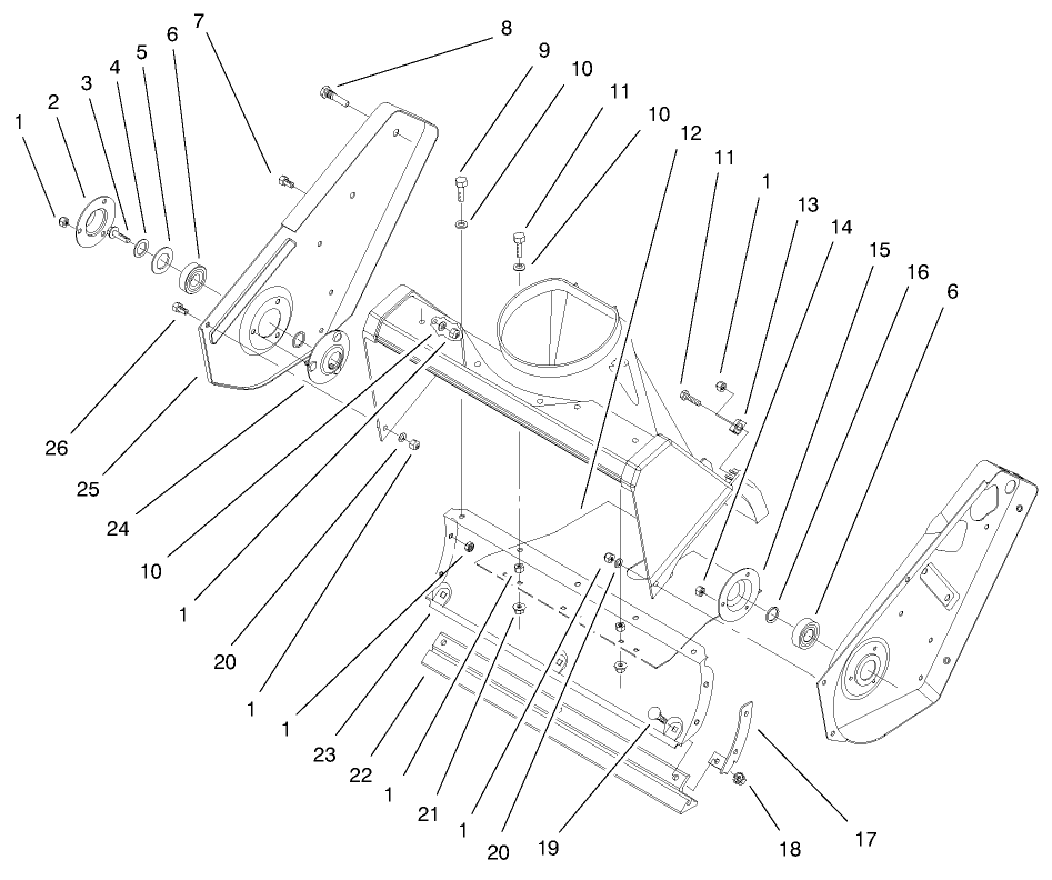 Side Plate & Scraper Assembly