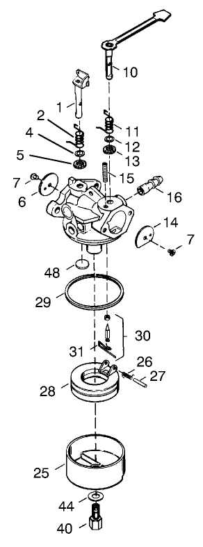 Carburetor No. 632641