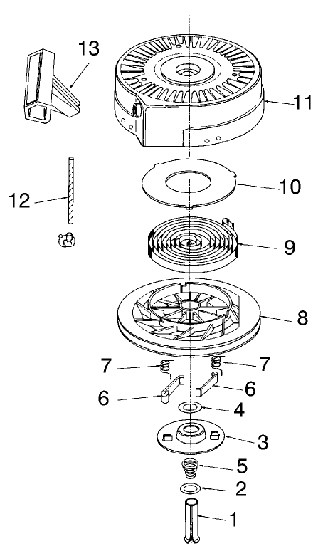 Recoil Starter No. 590652
