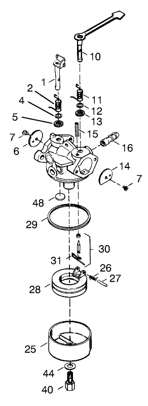 Carburetor No. 632641