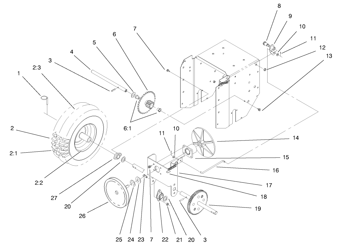 Lower Traction Assembly