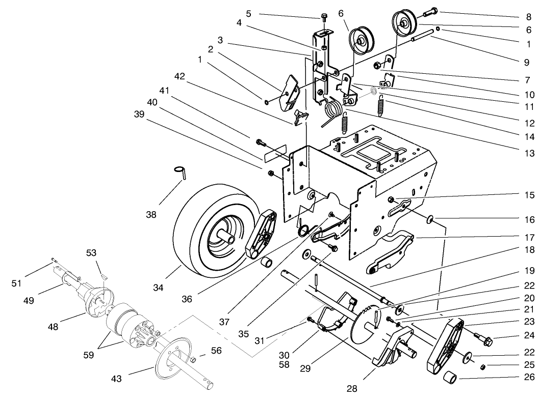 Traction Drive Assembly