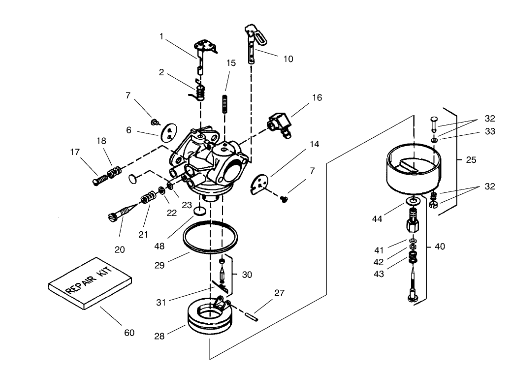 Carburetor No. 632536