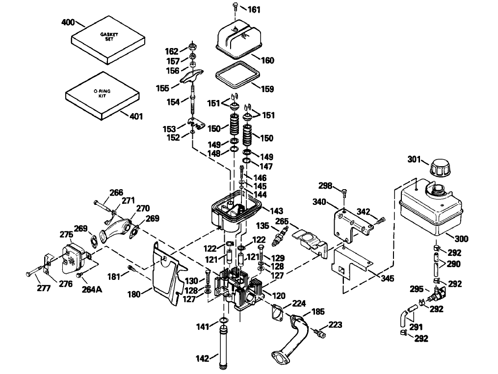 Engine Assemblies Ohsk 120-222023f And 120-222024f