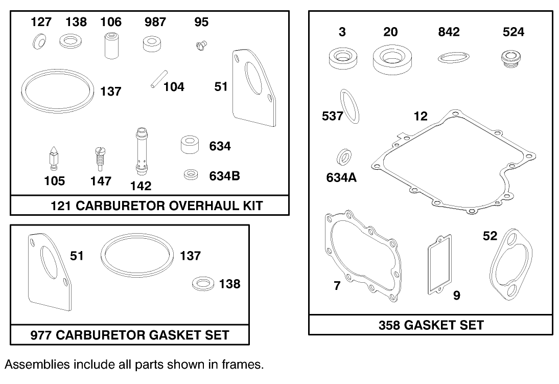Engine Briggs & Stratton Model 283707-0156-01
